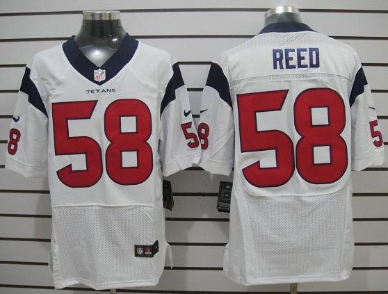 Nike Houston Texans #58 Brooks Reed White Elite NFL Jerseys Cheap