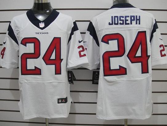 Nike Houston Texans 24 Johnathan Joseph White Elite NFL Jerseys Cheap