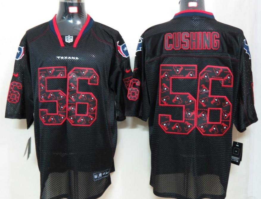 Nike Houston Texans 56 Brian Cushing Lights Out Black Elite NFL Jerseys Cheap
