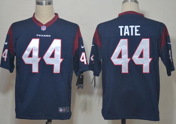 Nike Houston Texans #44 Tate Blue Game Nike NFL Jerseys Cheap
