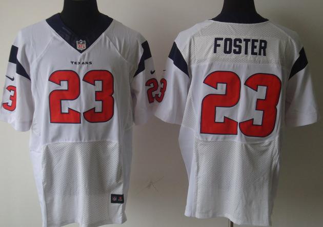 Nike Houston Texans #23 Arian Foster White Elite Nike NFL Jerseys Cheap