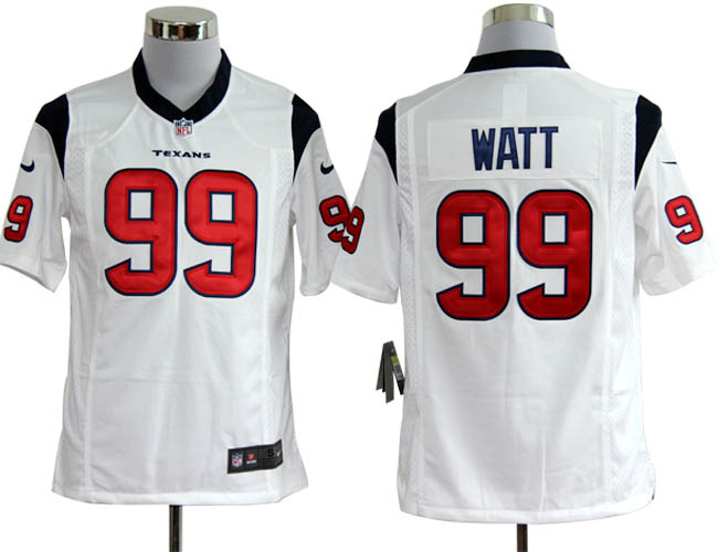 Nike Houston Texans 99 Watt White Nike NFL Jerseys Cheap