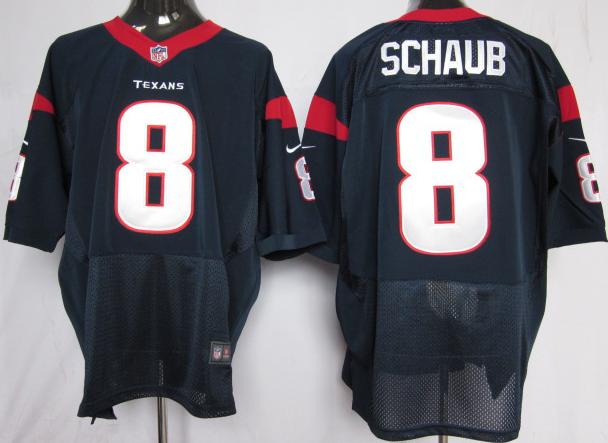 Nike Houston Texans 8 Matt Schaub Blue Nike NFL Jerseys Cheap