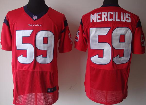 Nike Houston Texans #59 Whitney Mercilus Red Nike NFL Jerseys Cheap