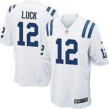 Nike Indianapolis Colts #12 Andrew Luck White Nike NFL Jerseys Cheap