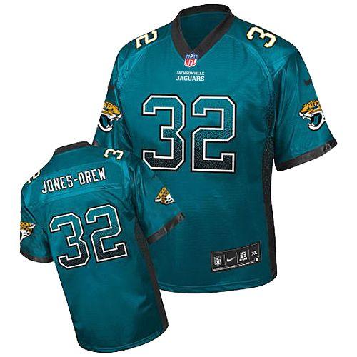 Nike Jacksonville Jaguars 32 Maurice Jones-Drew Teal Green Drift Fashion Elite NFL Jerseys Cheap