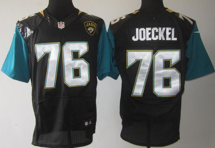 Nike Jacksonville Jaguars 76 Luke Joeckel Black Elite NFL Football Jerseys 2013 New Style Cheap