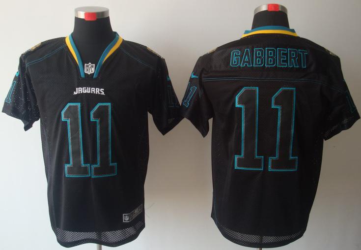 Nike Jacksonville Jaguars 11# Blaine Gabbert Lights Out Black Elite NFL Jerseys Cheap