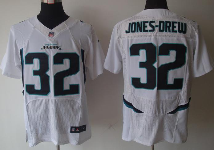 Nike Jacksonville Jaguars 32# Maurice Jones-Drew White Elite Nike NFL Jerseys Cheap