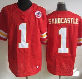 Nike Kansas City Chiefs 1 Leon Sandcastle Red Elite NFL Jerseys Cheap