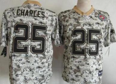 Nike Kansas City Chiefs 25 Jamaal Charles Camo US.Mccuu NFL Jerseys Cheap