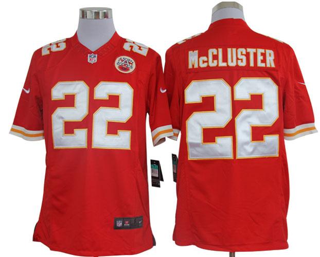 Nike Kansas City Chiefs 22# Dexter McCluster Red Game LIMITED NFL Jerseys Cheap