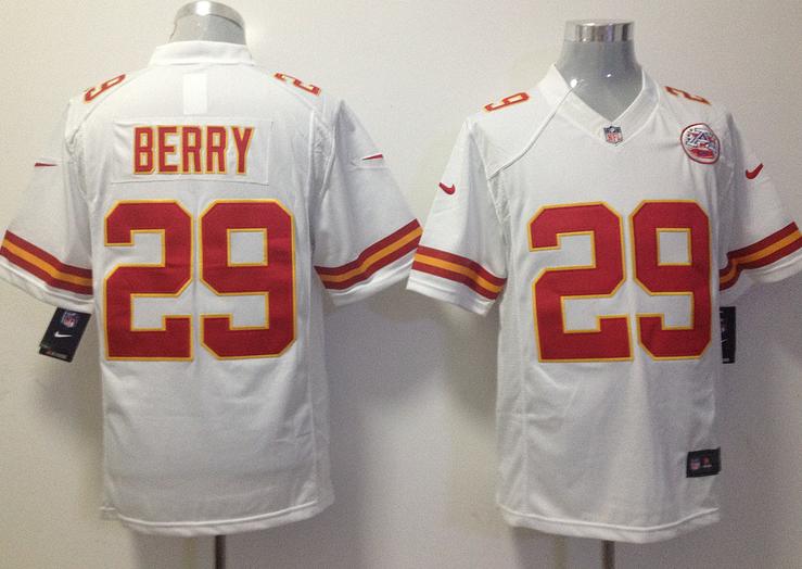 Nike Kansas City Chiefs 29# Berry White Game LIMITED NFL Jerseys Cheap