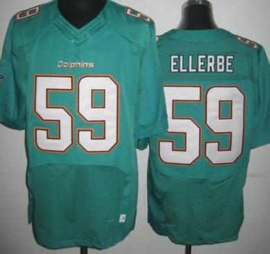 Nike Miami Dolphins 59 Dannell Ellerbe Elite Green NFL Jersey Cheap