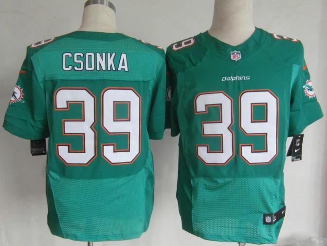 Nike Miami Dolphins 39 Csonka Green Elite NFL Jerseys Cheap