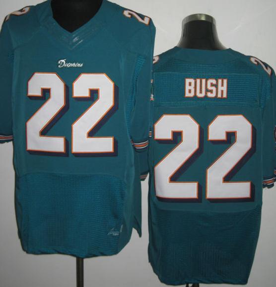 Nike Miami Dolphins 22 Reggie Bush Green Elite NFL Jerseys Cheap