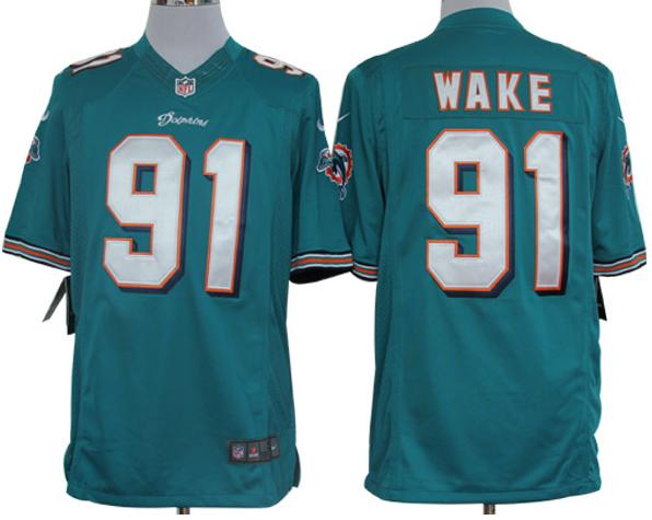 Nike Miami Dolphins 91 Cameron Wake Green Game LIMITED NFL Jerseys Cheap