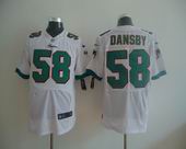 Nike Miami Dolphins 58 Karlos Dansby White Elite Nike NFL Jersey Cheap