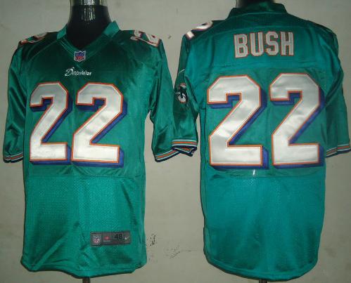 Nike Miami Dolphins 22# Reggie Bush Green Nike NFL Jerseys Cheap