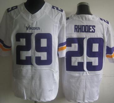 Nike Minnesota Vikings 29 Xavier Rhodes Elite White NFL Jerseys Cheap