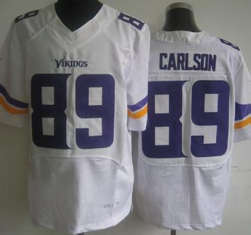 Nike Minnesota Vikings 89 John Carlson Elite White NFL Jerseys Cheap