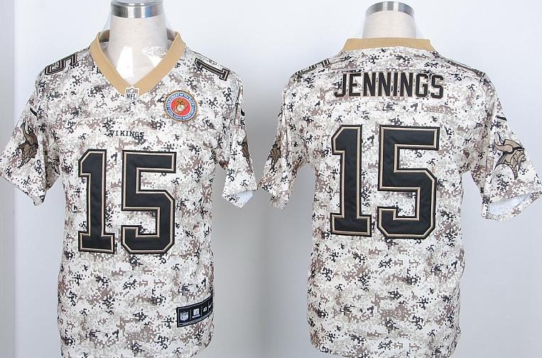 Nike Minnesota Vikings 15 Greg Jennings Camo US.Mccuu NFL Jerseys Cheap