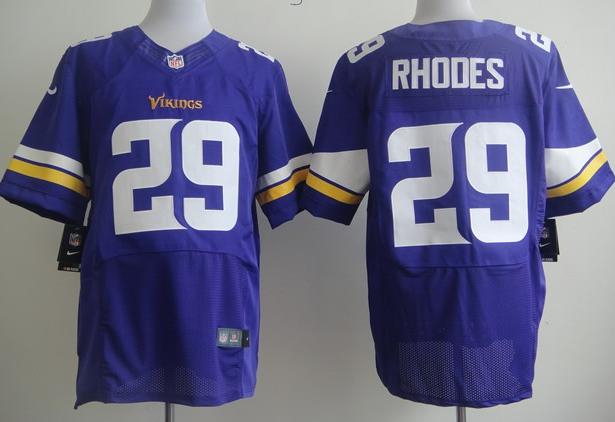 Nike Minnesota Vikings 29 Xavier Rhodes Purple Elite NFL Jerseys 2013 New Style Cheap