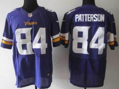 Nike Minnesota Vikings 84 Cordarrelle Patterson Purple Elite NFL Jerseys 2013 New Style Cheap