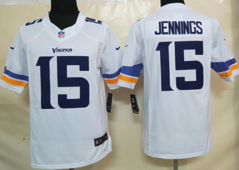 Nike Minnesota Vikings 15 Greg Jennings White Limited NFL Jerseys 2013 New Style Cheap