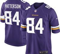 Nike Minnesota Vikings 84 Cordarrelle Patterson Purple Game NFL Jerseys 2013 New Style Cheap
