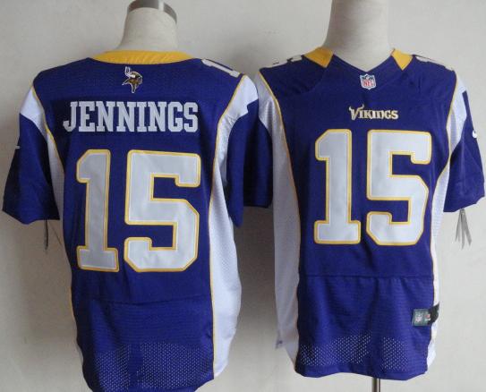 Nike Minnesota Vikings 15 Greg Jennings Purple Elite NFL Jerseys Cheap