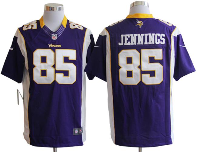 Nike Minnesota Vikings 85 Greg Jennings Purple LIMITED NFL Jerseys Cheap
