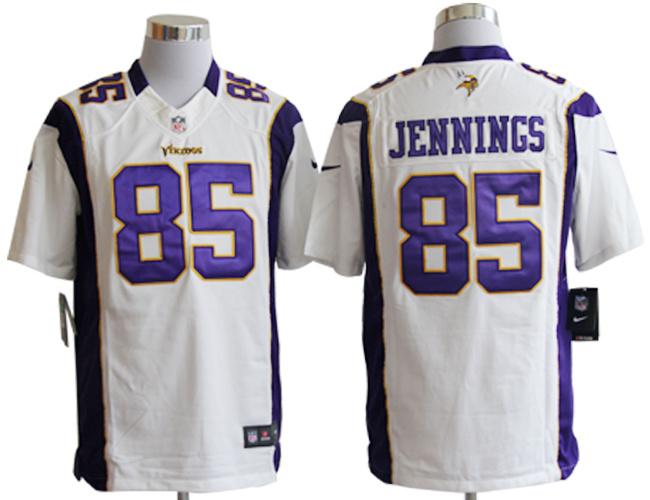 Nike Minnesota Vikings 85 Greg Jennings White LIMITED NFL Jerseys Cheap