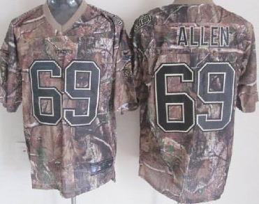 Nike Minnesota Vikings 69# Jared Allen Camo Realtree Nike NFL Jersey Cheap