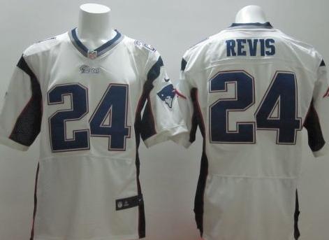 Nike New England Patriots 24 Darrelle Revis White Elite NFL Jerseys Cheap