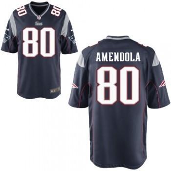 Nike New England Patriots 80 Danny Amendola Blue Elite NFL Jerseys Cheap