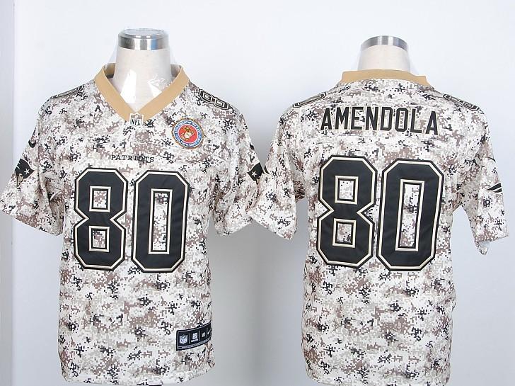 Nike New England Patriots 80 Danny Amendola Camo US.Mccuu NFL Jerseys Cheap