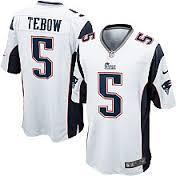 Nike New England Patriots 5 Tim Tebow white Game NFL Jerseys Cheap