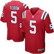 Nike New England Patriots 5 Tim Tebow red Game NFL Jerseys Cheap