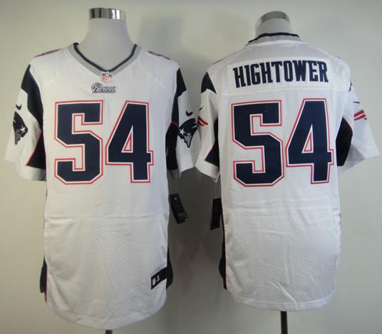 Nike New England Patriots 54 Dont'a Hightower White Elite NFL Jerseys Cheap