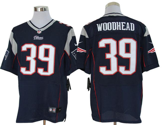 Nike New England Patriots 39 Danny Woodhead Blue Elite Nike NFL Jerseys Cheap