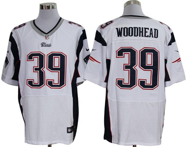 Nike New England Patriots 39 Danny Woodhead White Elite Nike NFL Jerseys Cheap