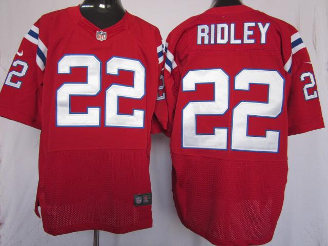 Nike New England Patriots 22 Stevan Ridley Red Elite Nike NFL Jerseys Cheap