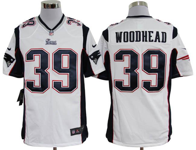 Nike New England Patriots 39 Danny Woodhead White Game Nike NFL Jerseys Cheap