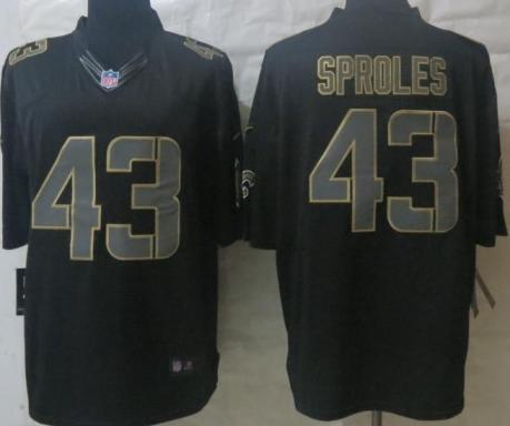Nike New Orleans Saints 43 Darren Sproles Black Impact Limited NFL Jerseys Cheap