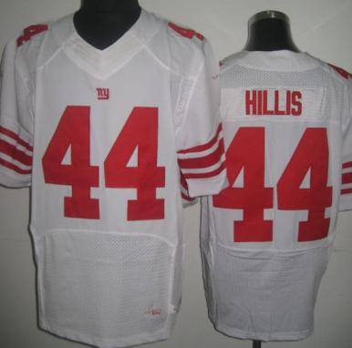 Nike New York Giants 44 Peyton Hillis White Elite NFL Jerseys Cheap