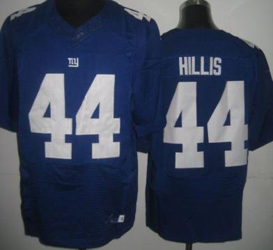 Nike New York Giants 44 Peyton Hillis Blue Elite NFL Jerseys Cheap