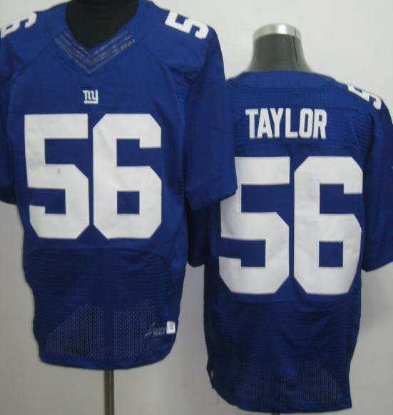 Nike New York Giants 56 Lawrence Taylor Blue Elite NFL Jerseys Cheap
