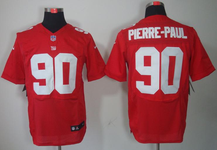 Nike New York Giants #90 Jason Pierre-Paul Red Elite NFL Jerseys Cheap
