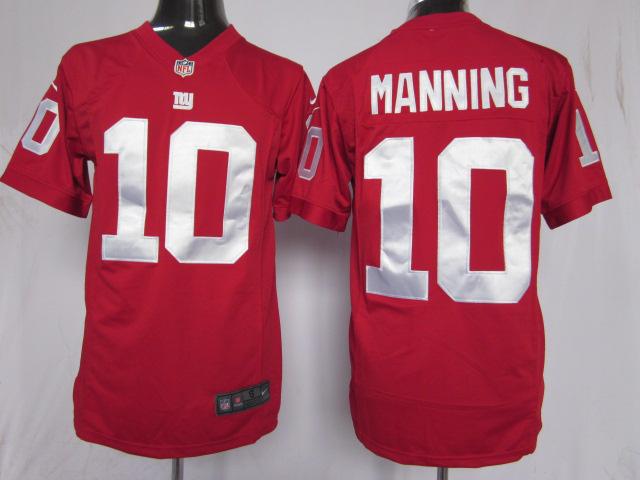 Nike New York Giants 10 Eli Manning Red Game Nike NFL Jerseys Cheap